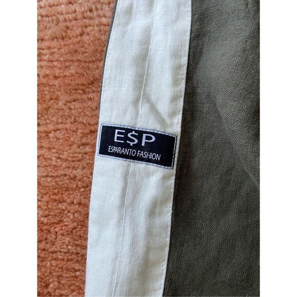 NWT ESPARANTO Linen pants from a European designer - Picture 6 of 10